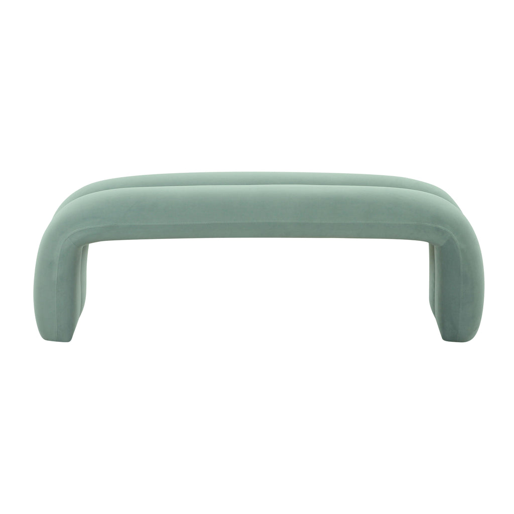 Leigh 56" Performance Velvet Channeled Bench
