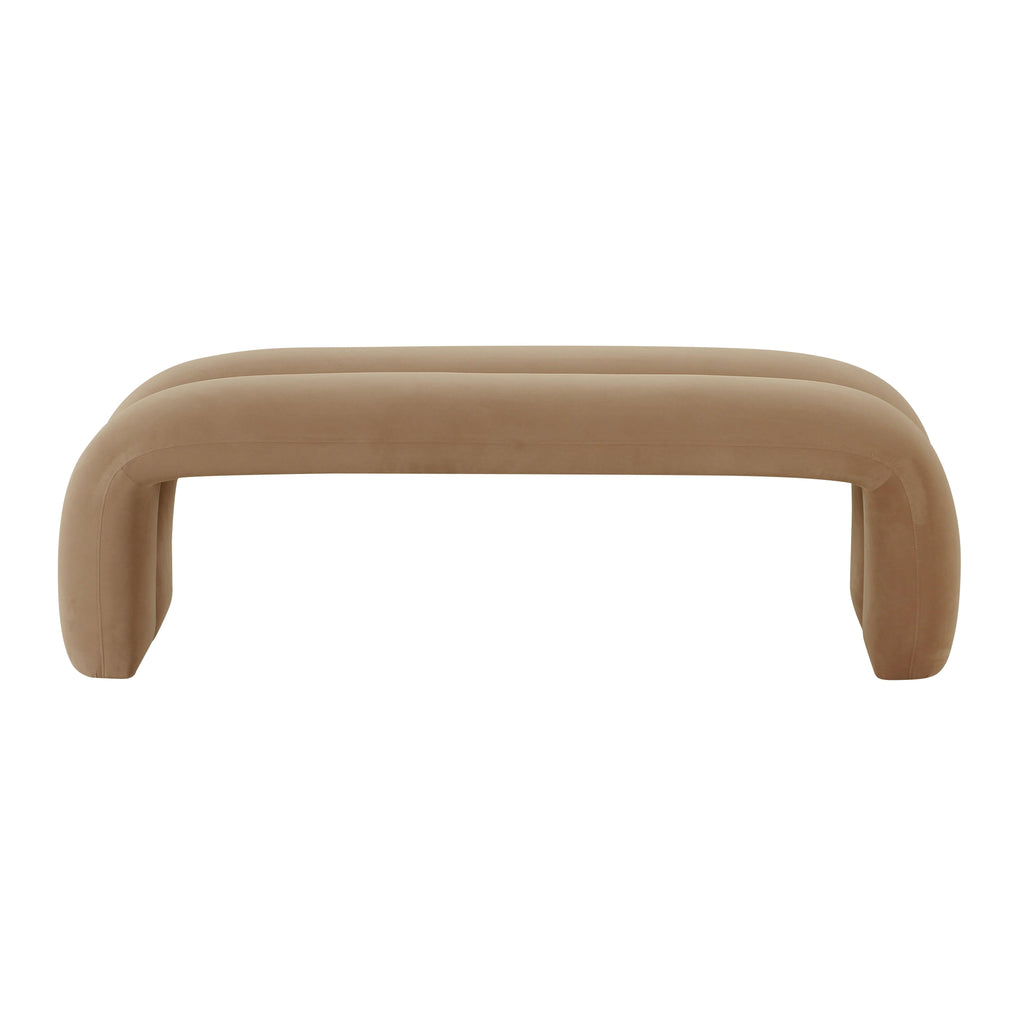 Leigh 56" Performance Velvet Channeled Bench