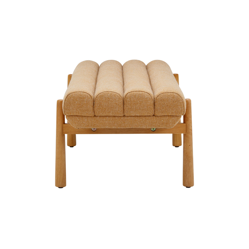 Julianna 56" Textured Performance Fabric Bench