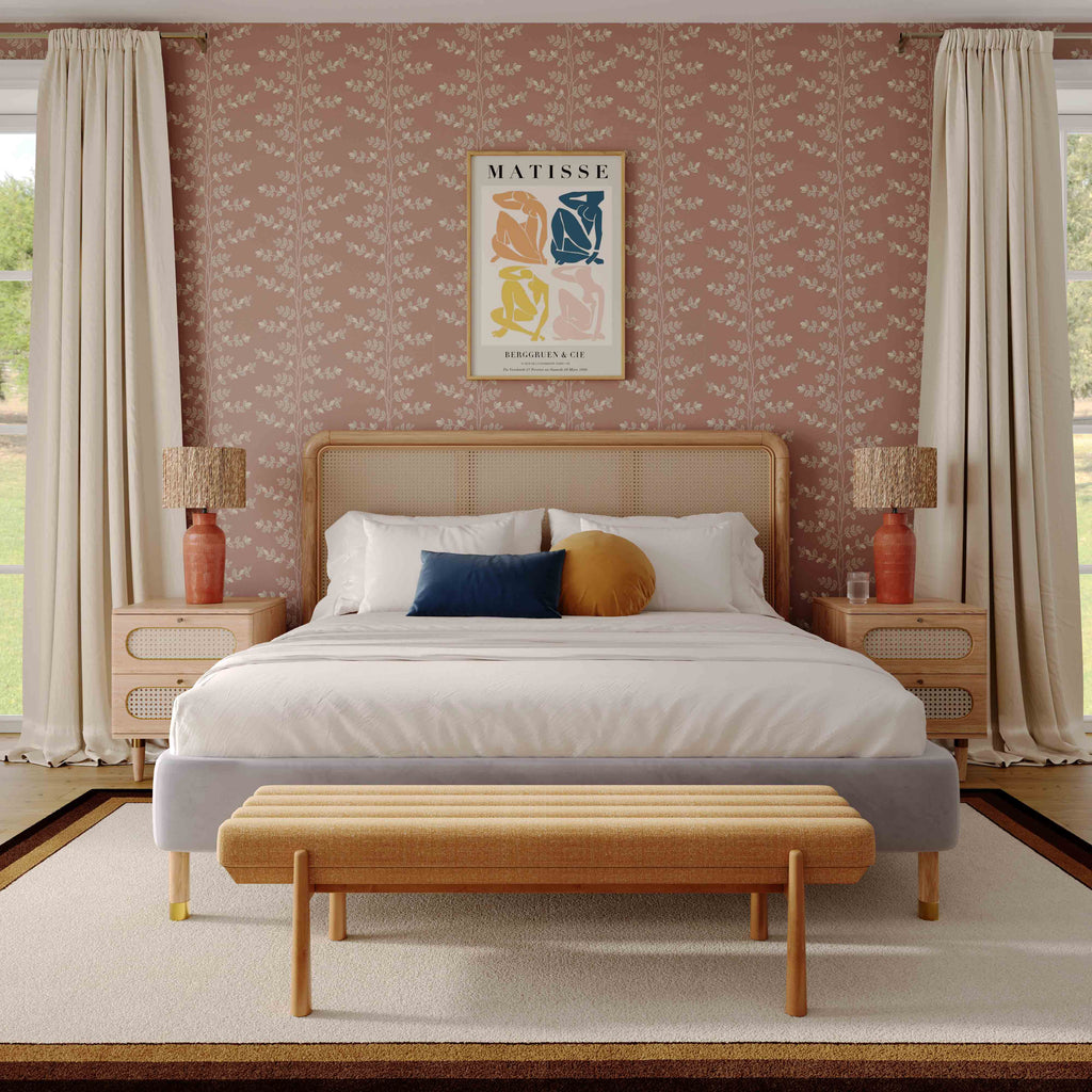 Julianna 56" Textured Performance Fabric Bench