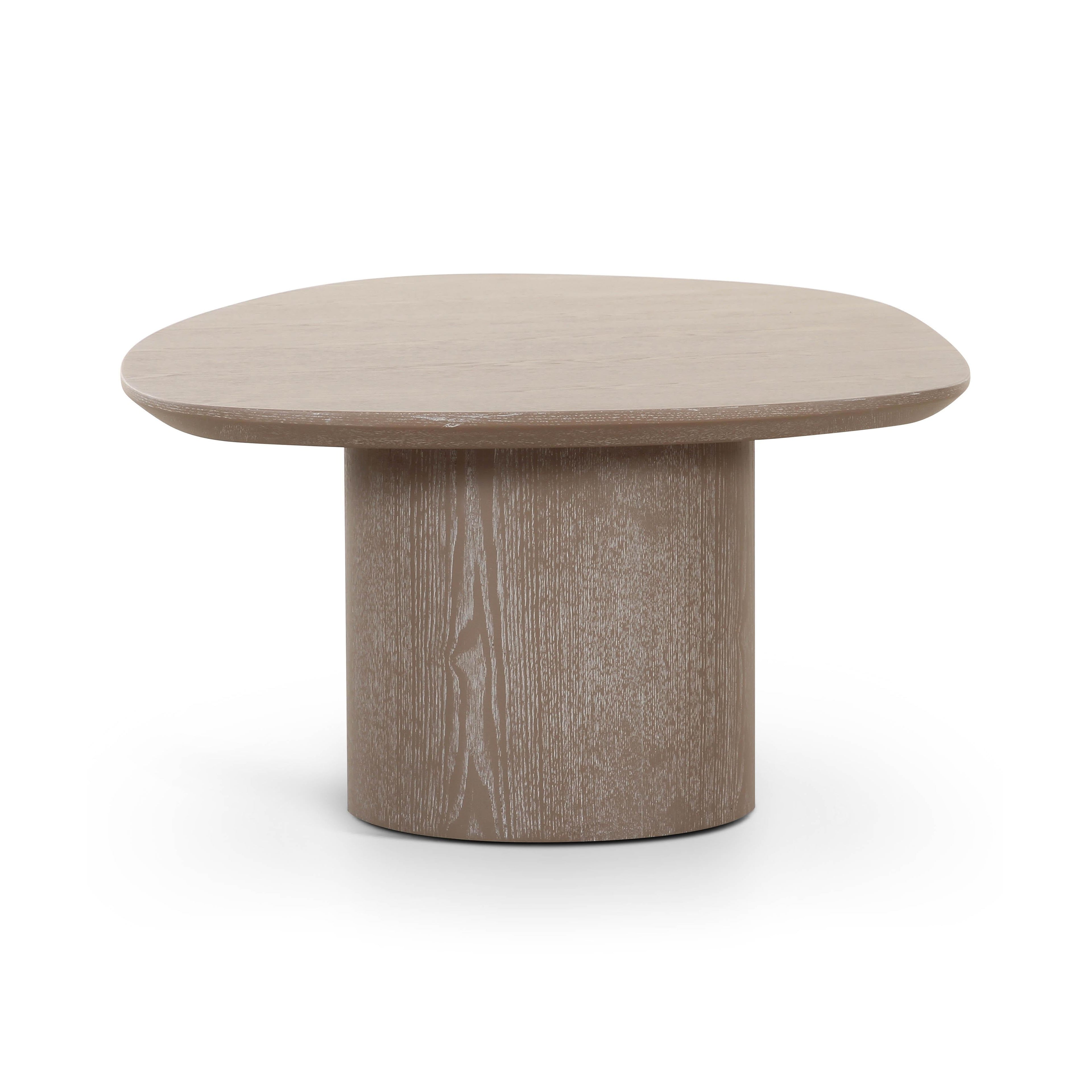 Rhema 48" Washed Ash Oblong Coffee Table