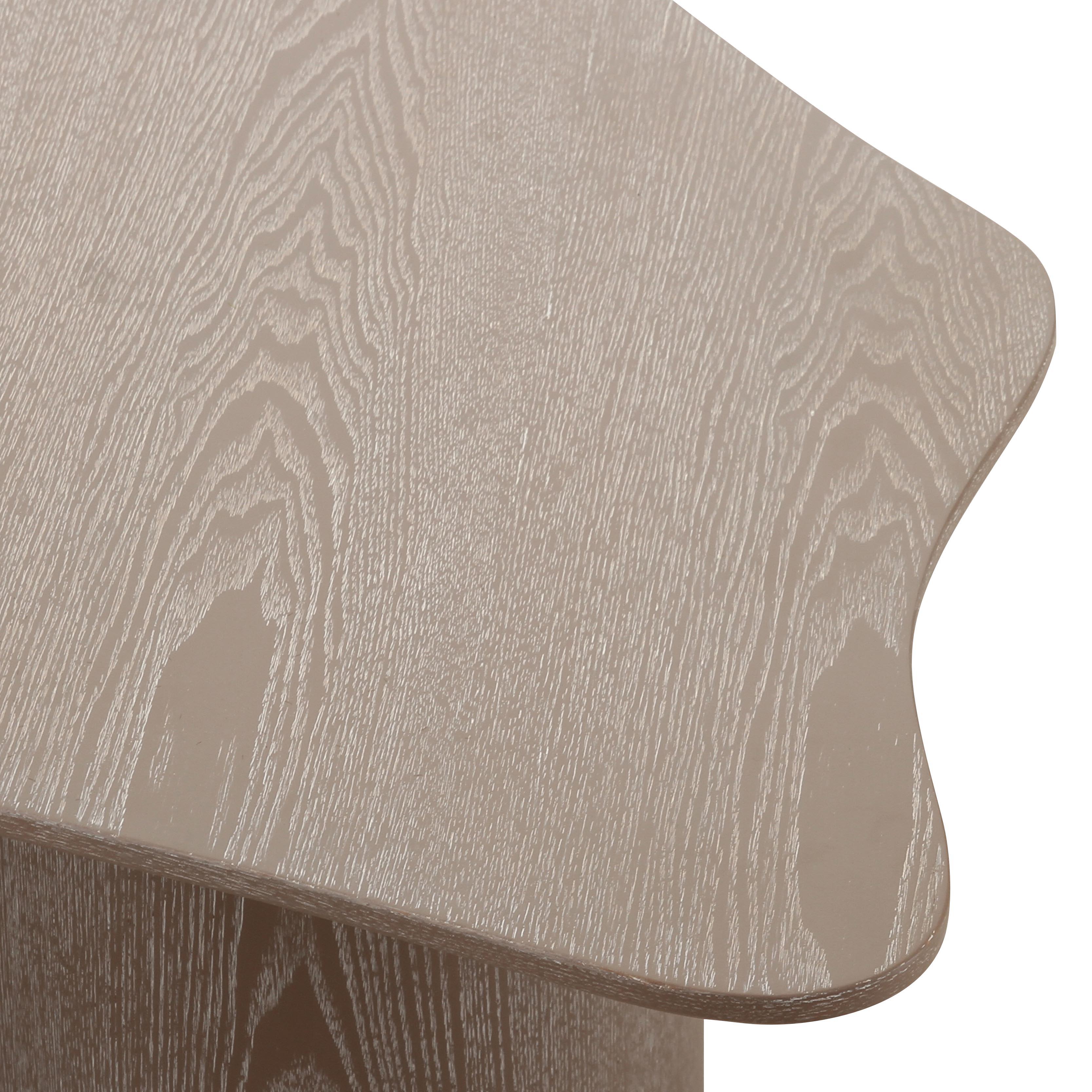 Rhema 55" Washed Ash Organic Low Coffee Table