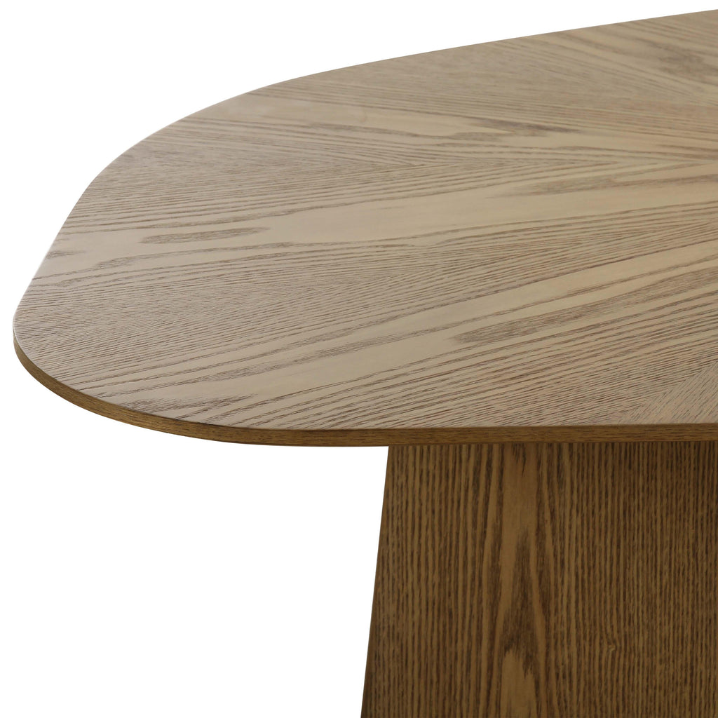 Roche 48" Ash Geometric Coffee Table