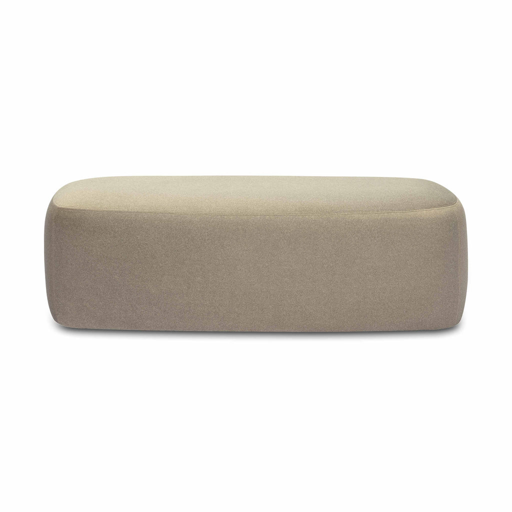 Graceland 54" Performance Faux Mohair Bench