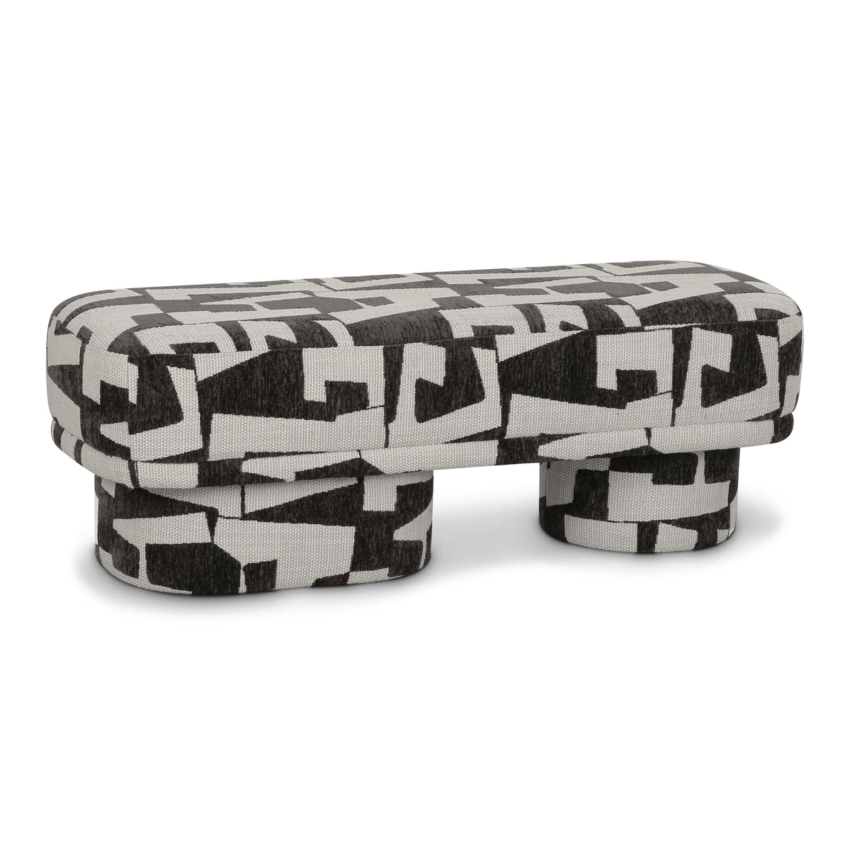 Lena 47" Performance Jacquard Bench