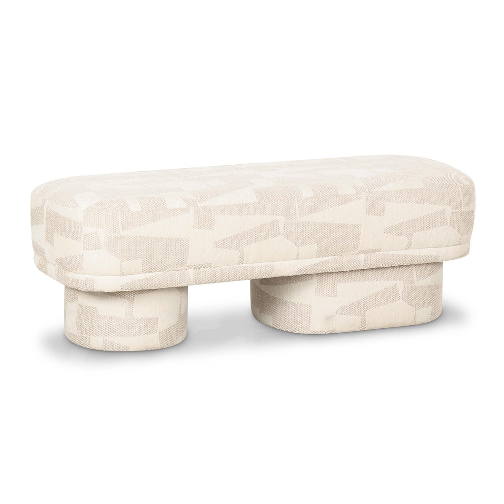 Lena 47" Performance Jacquard Bench