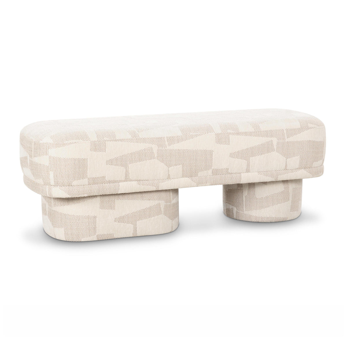 Lena 47" Performance Jacquard Bench
