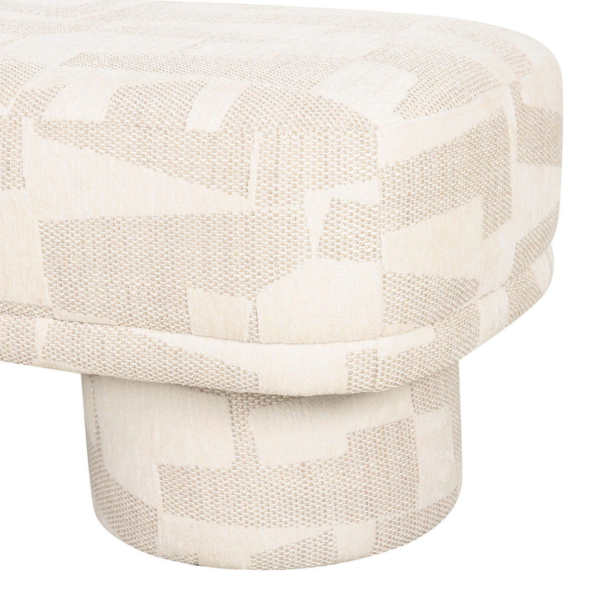Lena 47" Performance Jacquard Bench