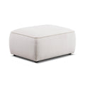Travie Performance Corduroy Velvet Ottoman