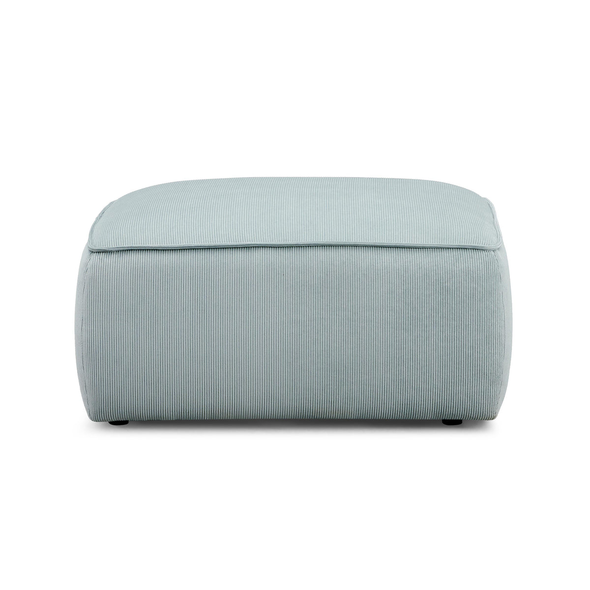 Travie Performance Corduroy Velvet Ottoman