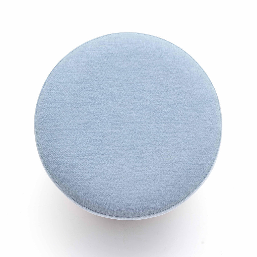 Dex Upcycled Performance Fabric Ottoman