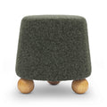 Jaine Contract-Grade Faux Mohair Ottoman