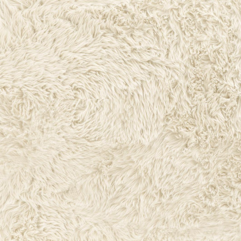 Ollie 56.5" Contract-Grade Straight Vegan Shearling Large Bench