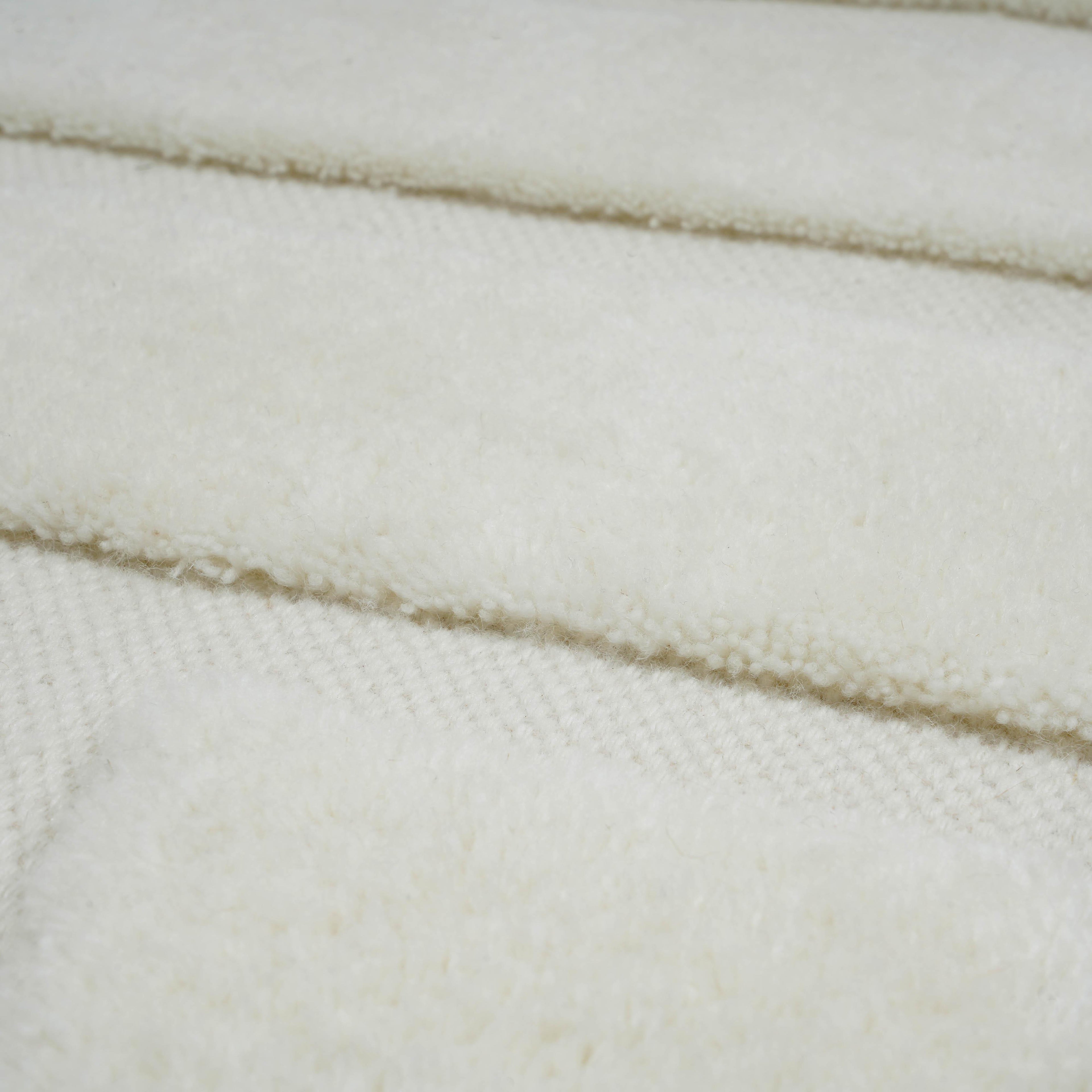 Loop White Area Rug