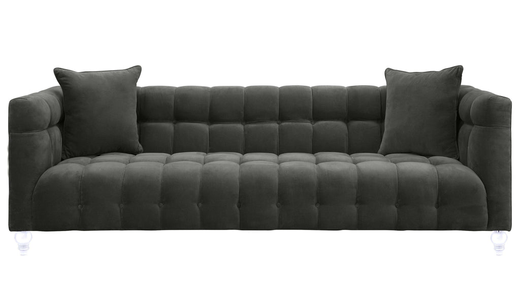 Bea 90.6" Performance Velvet Tufted Sofa