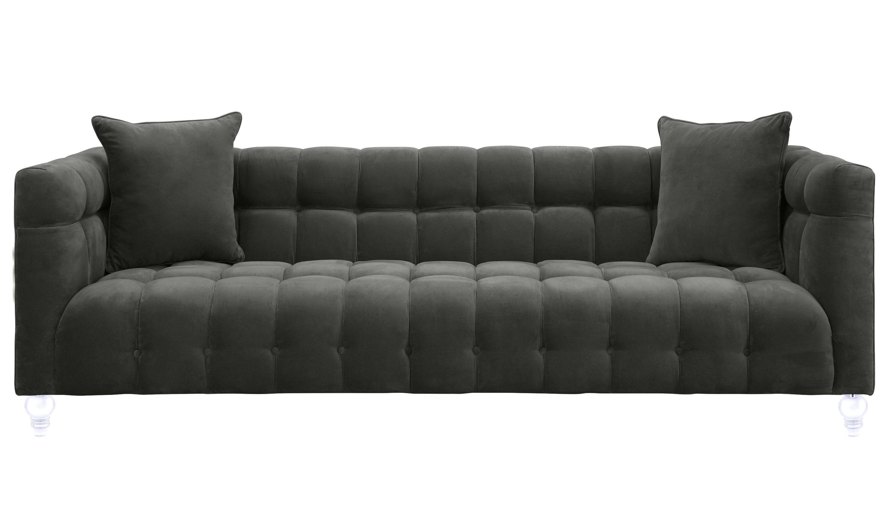 Bea 90.6" Performance Velvet Tufted Sofa