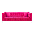 Bea 90.6" Performance Velvet Tufted Sofa