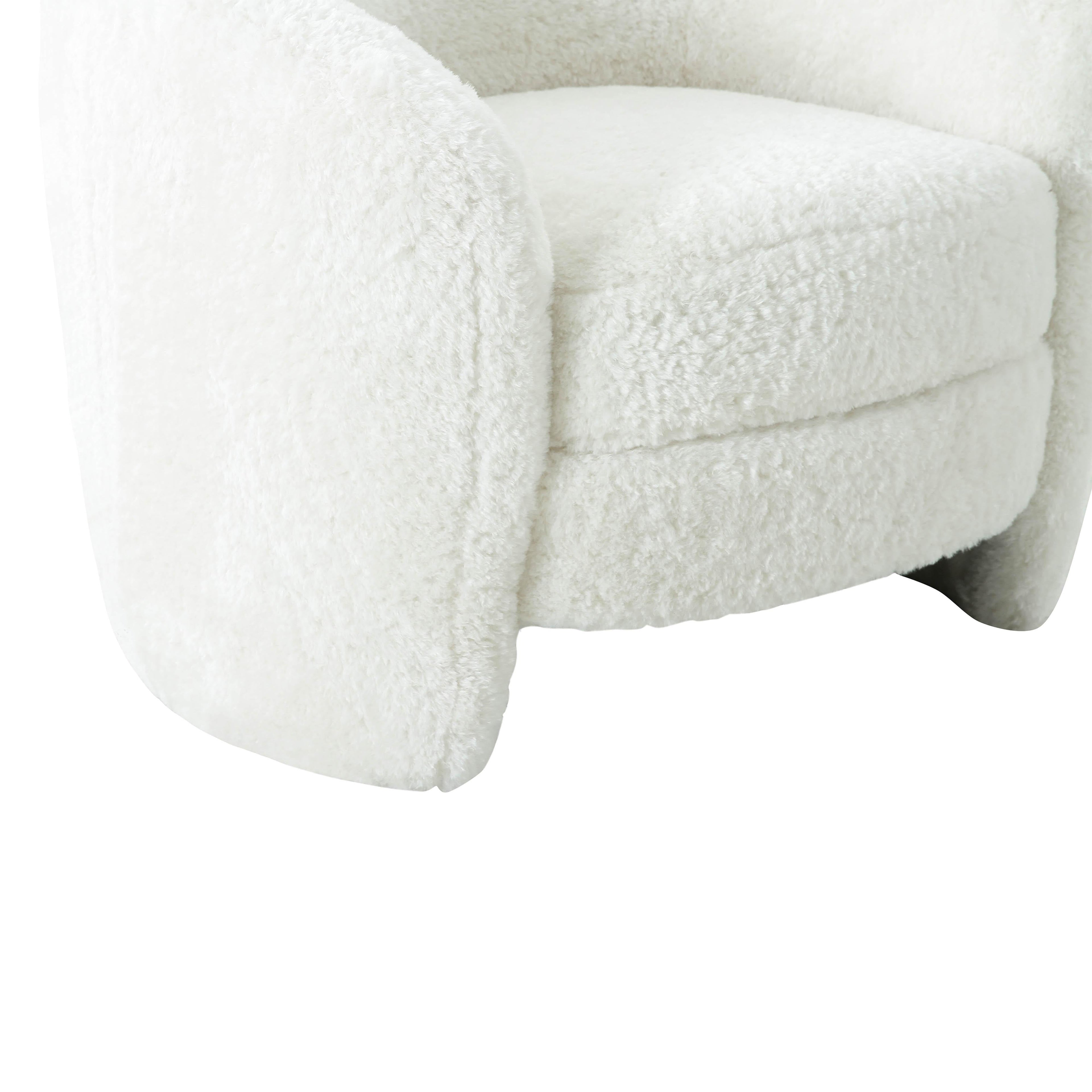 Dakota Performance Faux Shearling Accent Chair