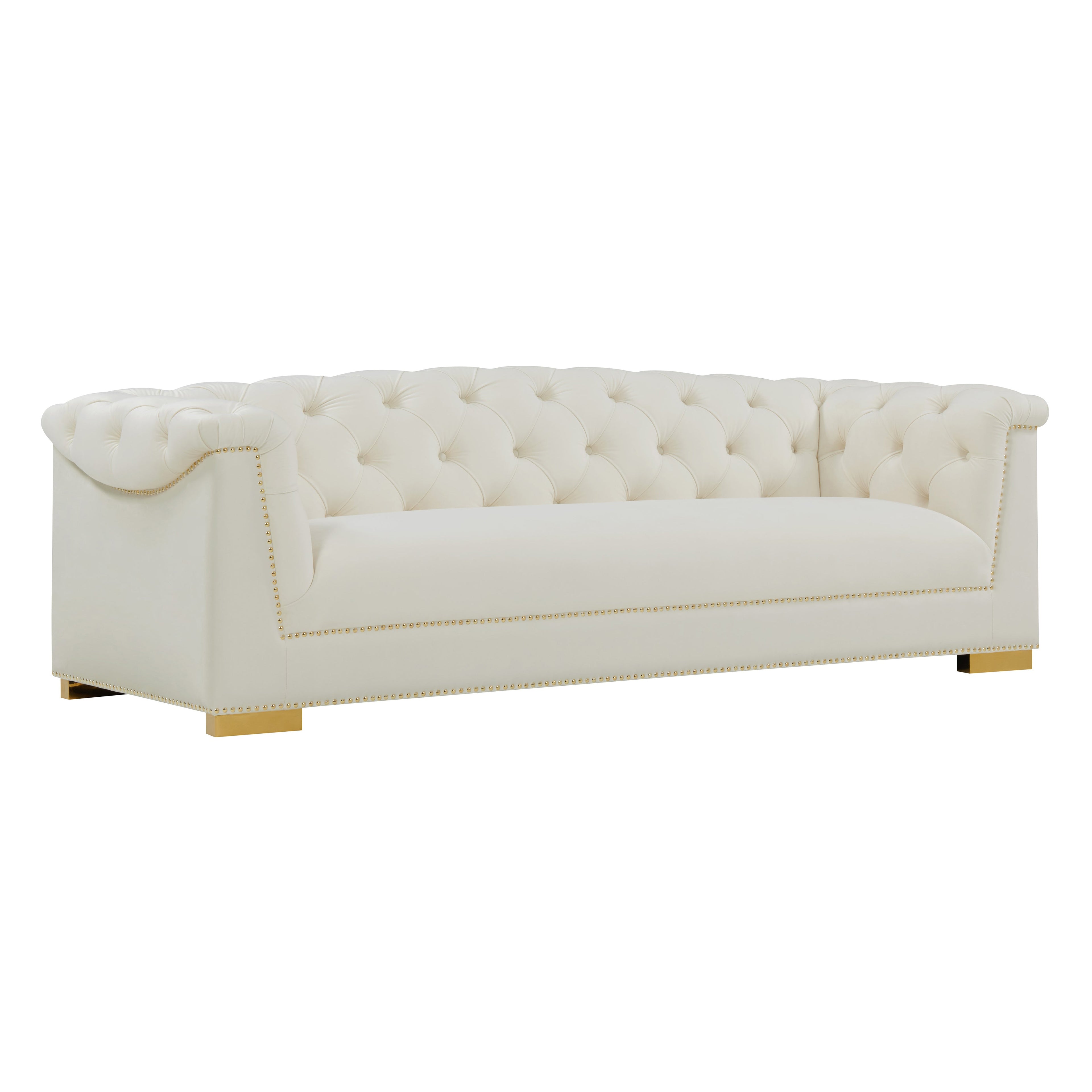 Farah 91" Performance Velvet Sofa