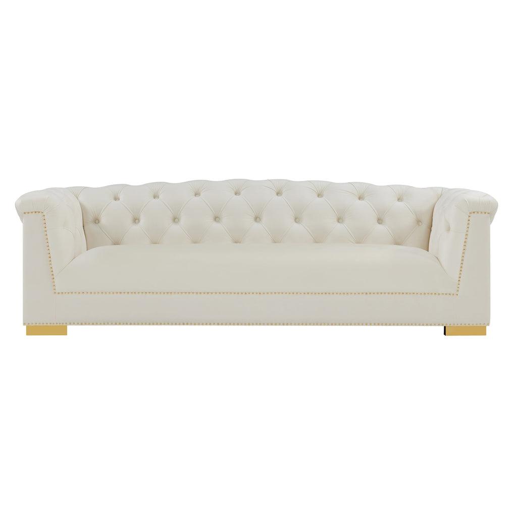 Farah 91" Performance Velvet Sofa