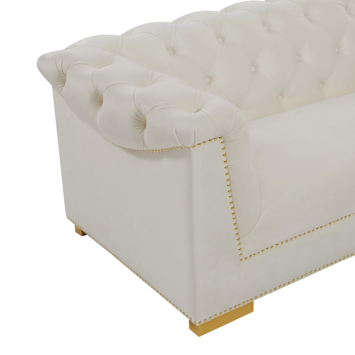 Farah 91" Performance Velvet Sofa