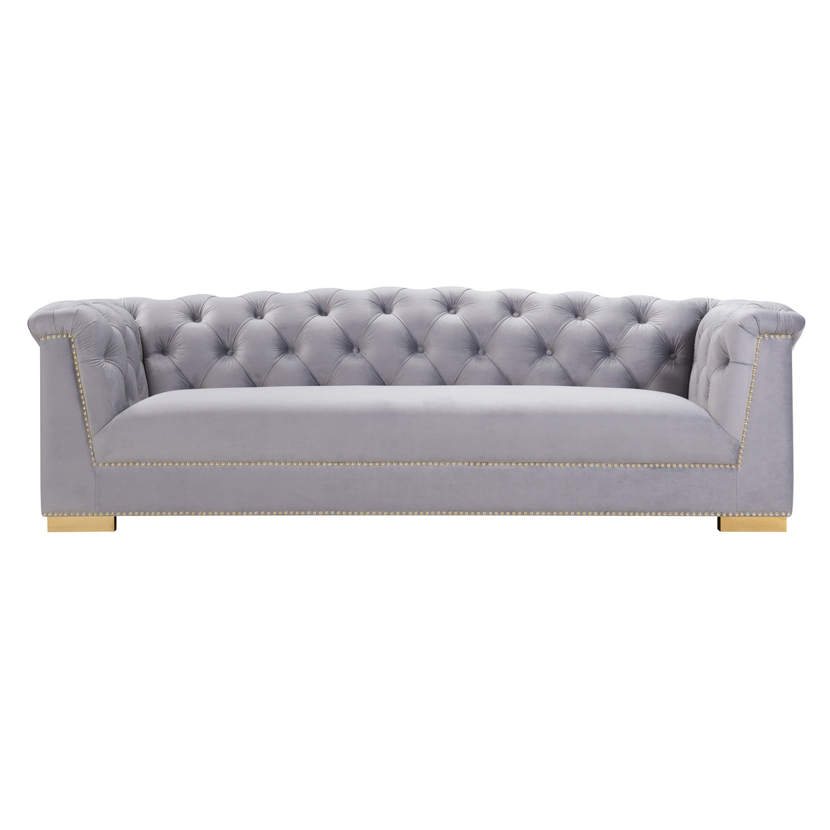 Farah 91" Performance Velvet Sofa