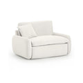Rachelle Cream Performance Velvet Lounge Chair