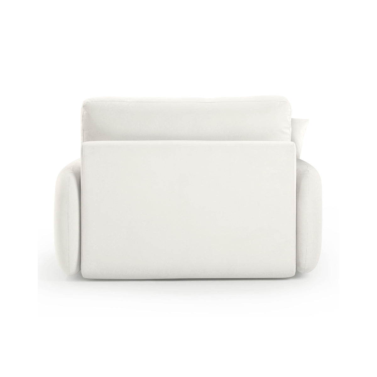 Rachelle Cream Performance Velvet Lounge Chair