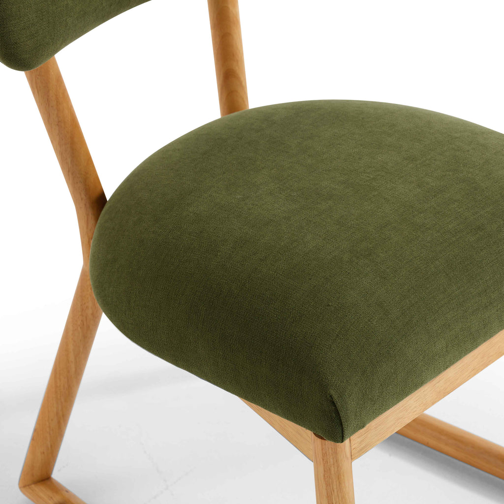 Bobbie Upcycled Performance Fabric Dining Chair