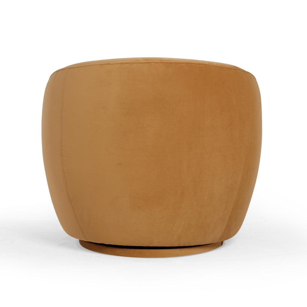 Jordan Performance Velvet Swivel Accent Chair