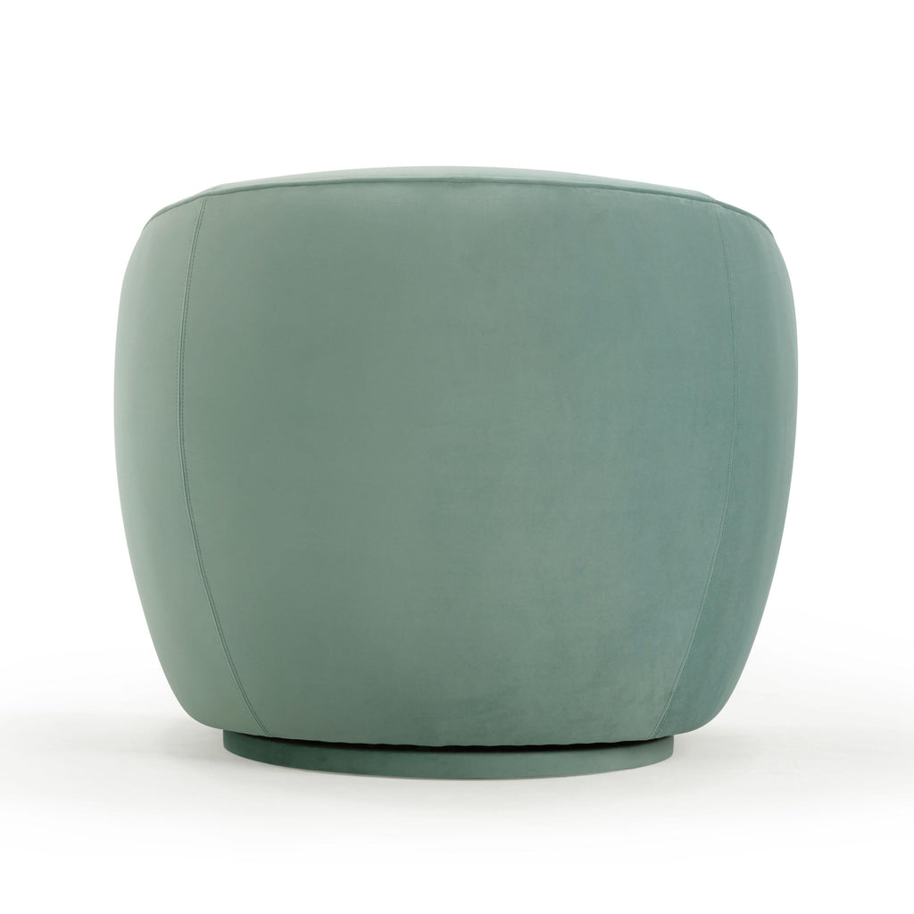 Jordan Performance Velvet Swivel Accent Chair