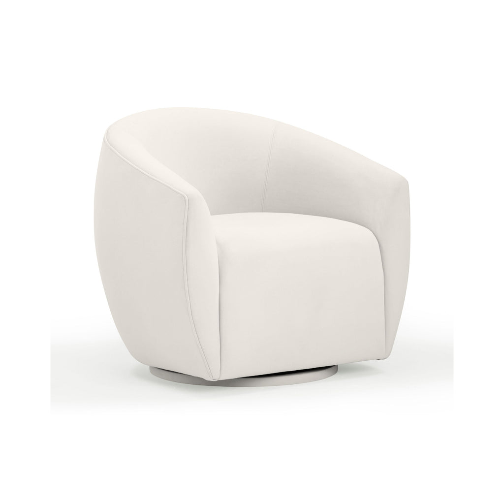 Jordan Performance Velvet Swivel Accent Chair