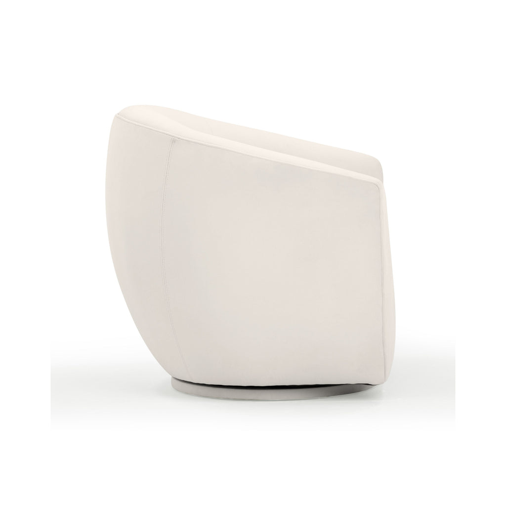 Jordan Performance Velvet Swivel Accent Chair