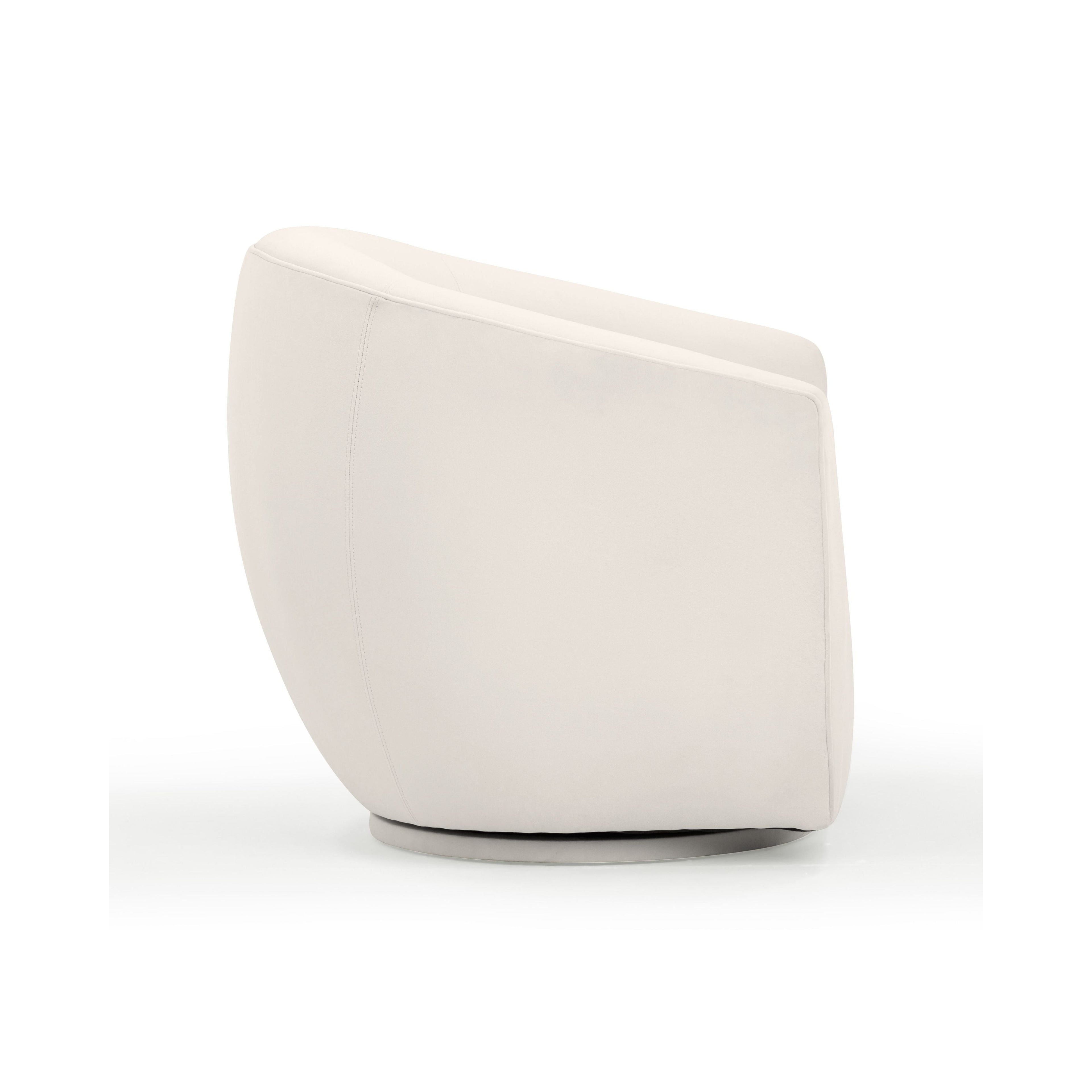 Jordan Performance Velvet Swivel Accent Chair