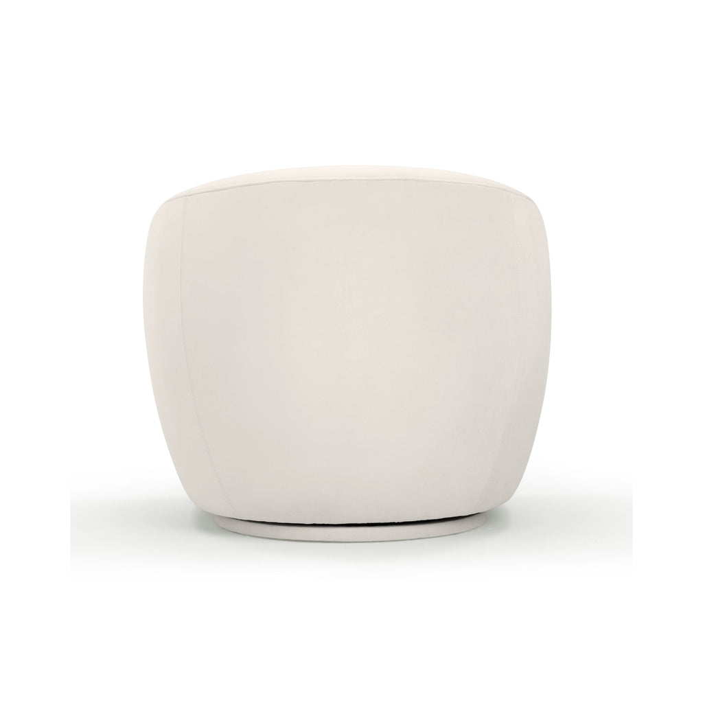 Jordan Performance Velvet Swivel Accent Chair