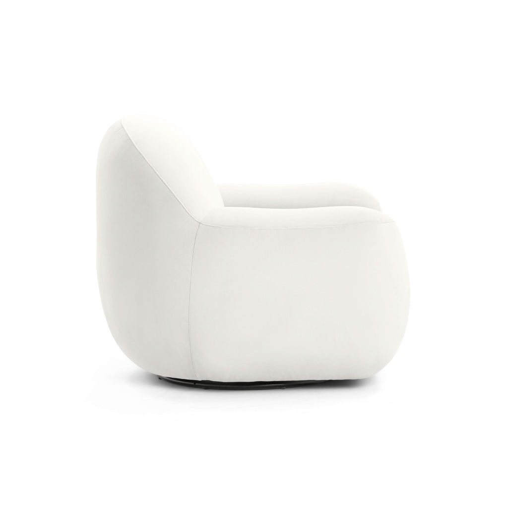 Tiago Performance Velvet Swivel Accent Chair