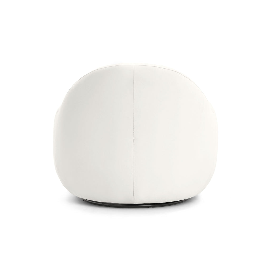Tiago Performance Velvet Swivel Accent Chair