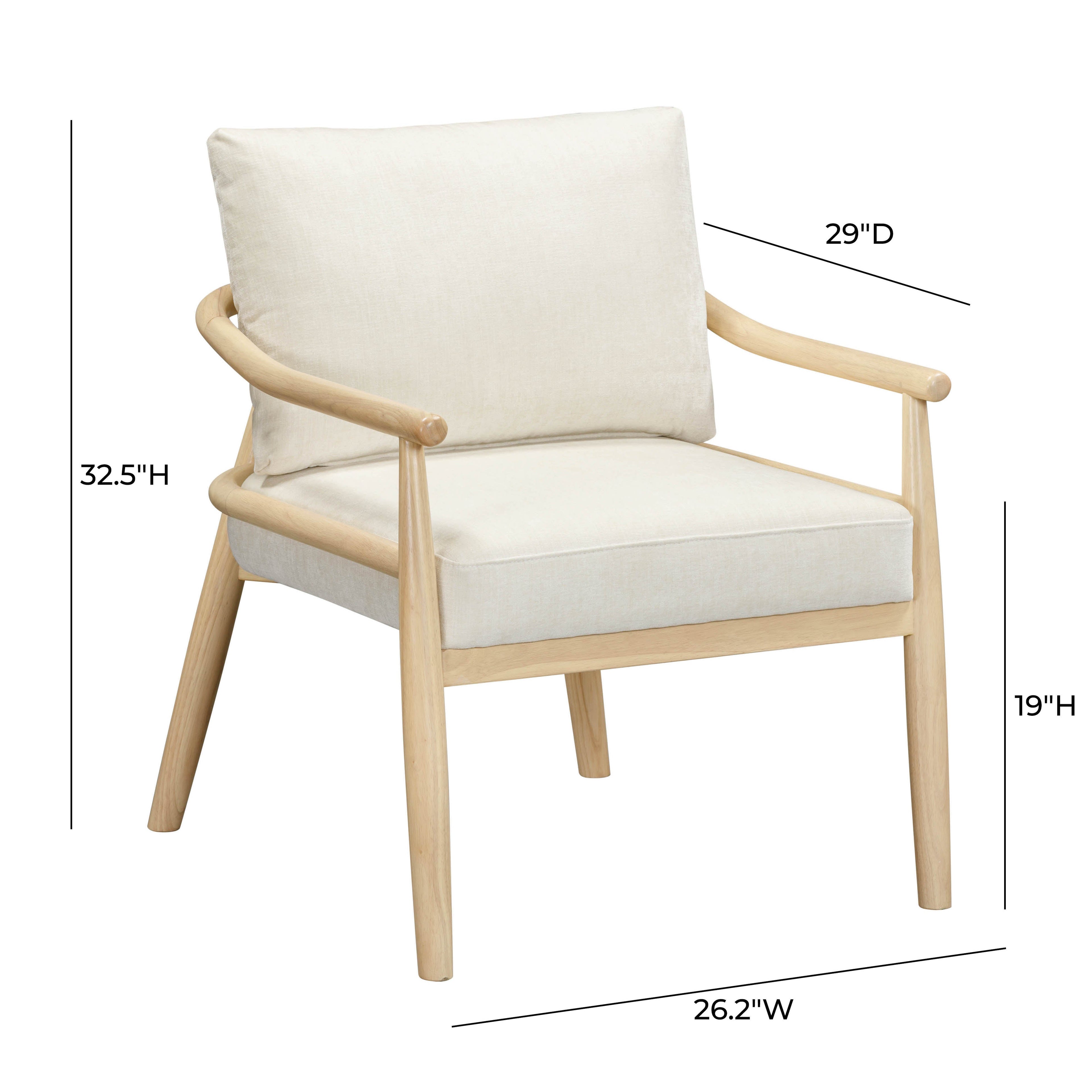 Dixie Performance Chenille Velvet Accent Chair