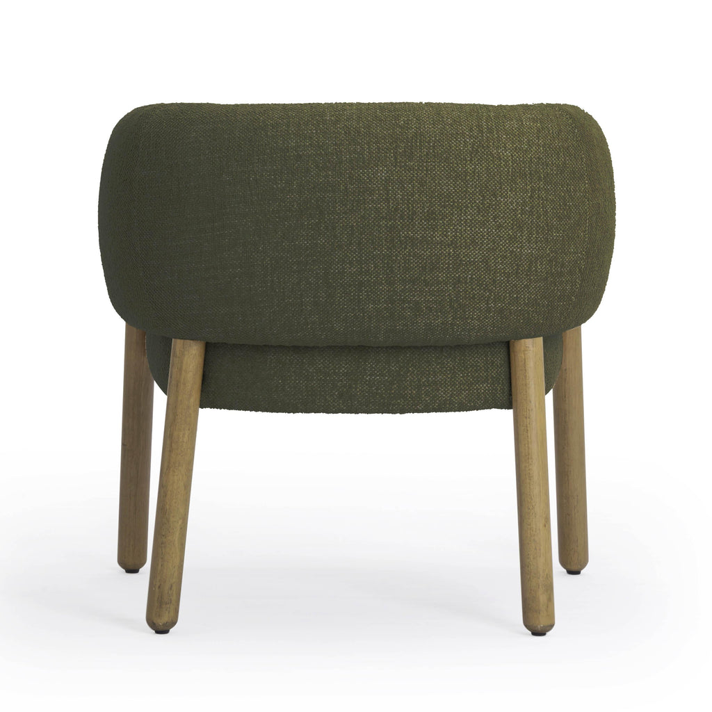 Foxy Textured Performance Fabric Accent Chair