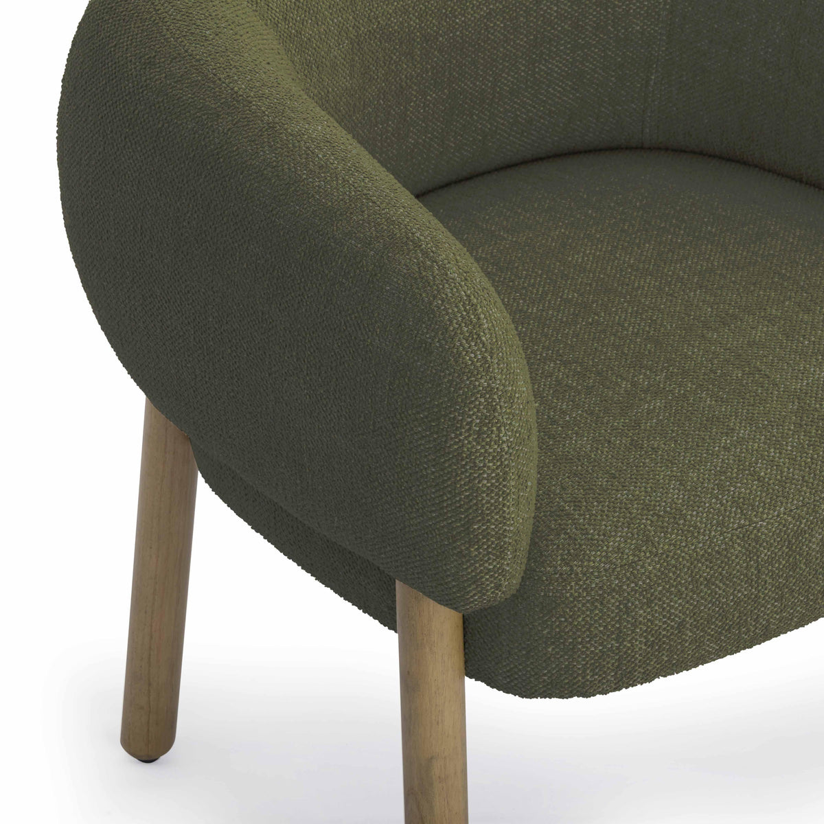 Foxy Textured Performance Fabric Accent Chair
