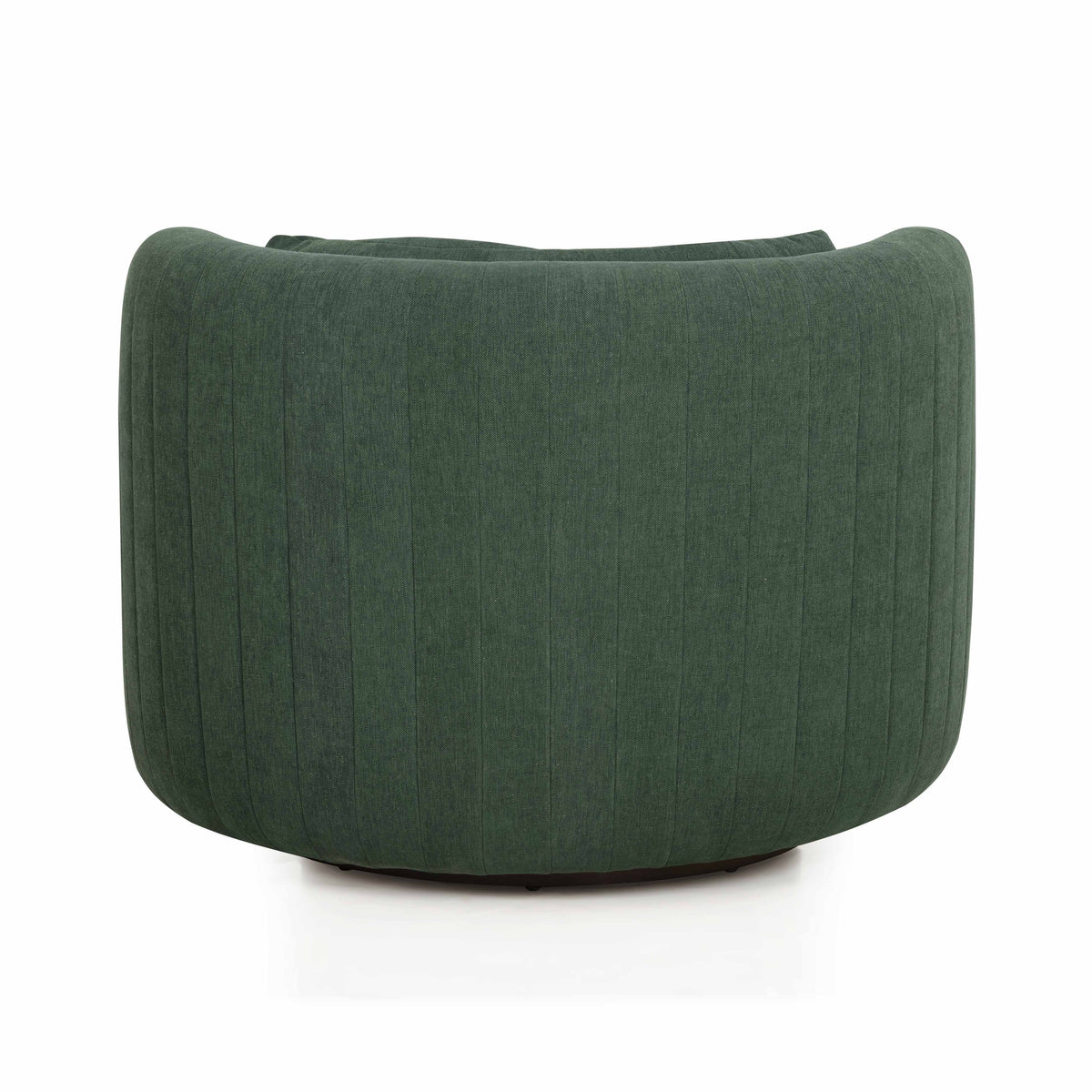 Nura Contract-Grade Chenille Swivel Accent Chair