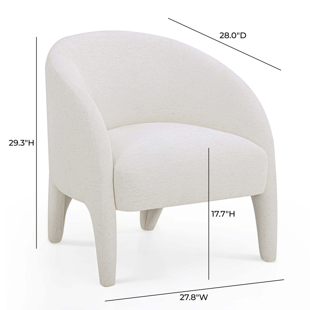 Kris Contract-Grade Chenille Accent Chair