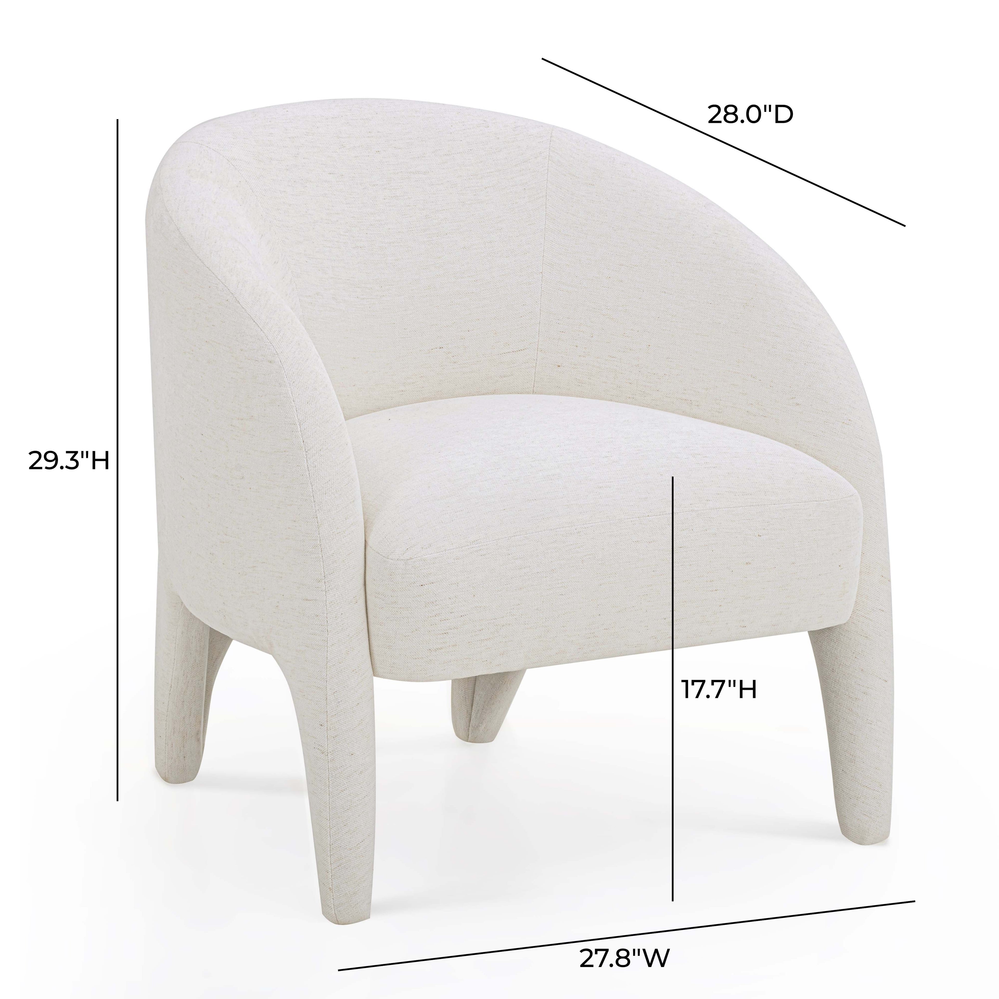 Kris Contract-Grade Chenille Accent Chair