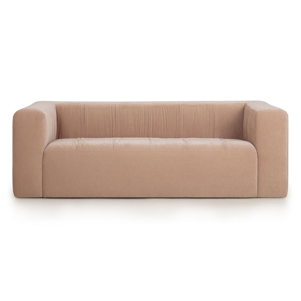 Alder 89" Upcycled Contract-Grade Chenille Sofa
