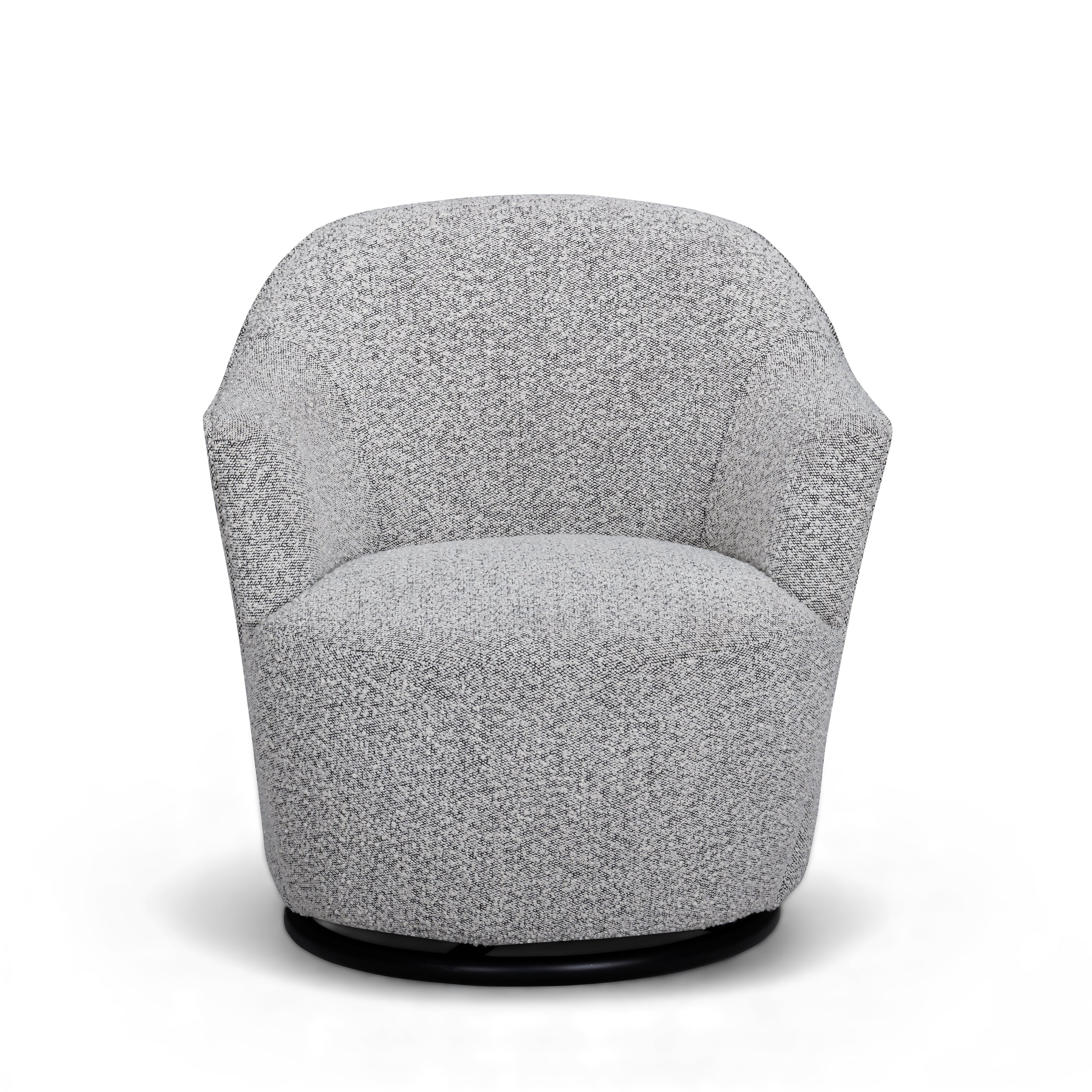 Skyla Performance Boucle Swivel Accent Chair