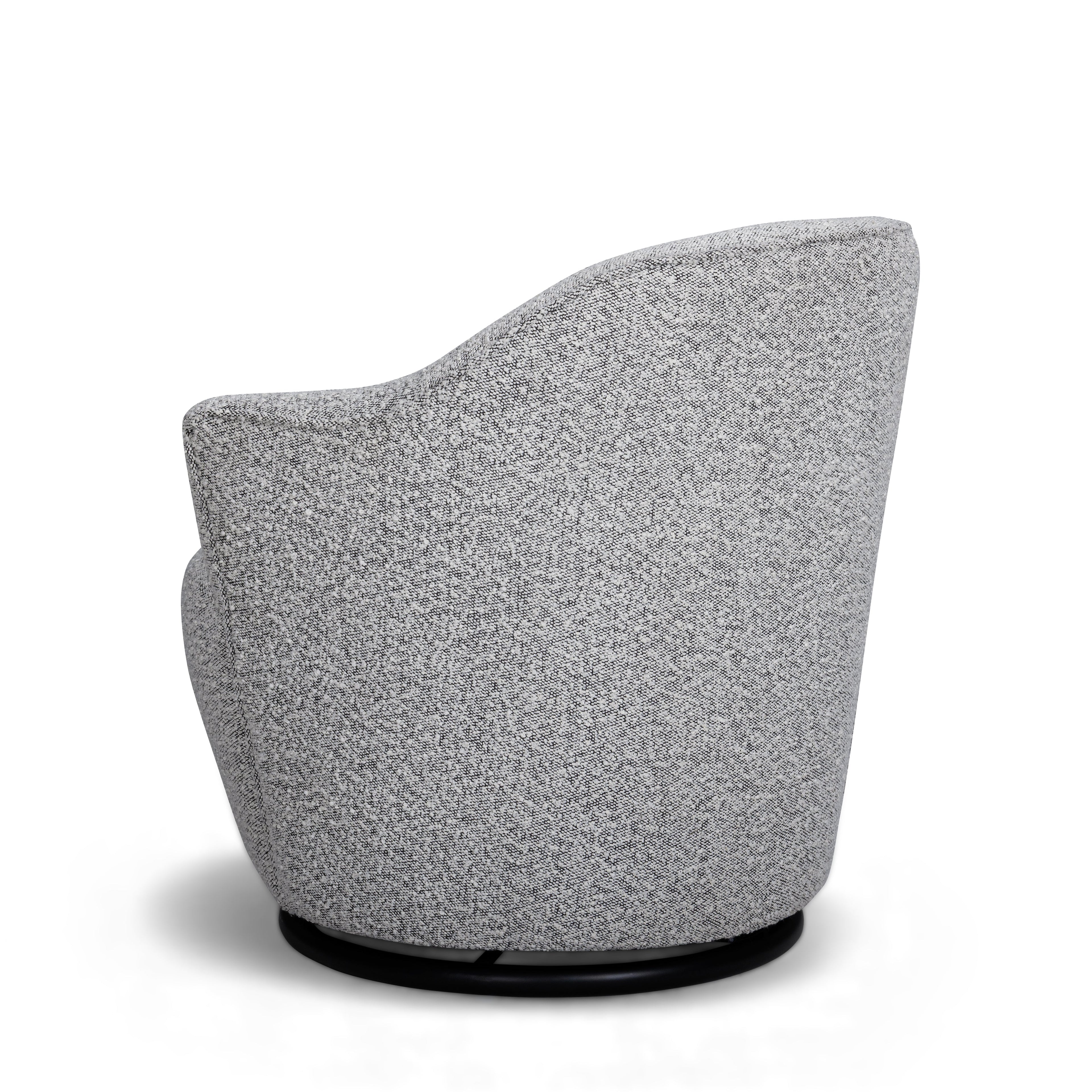 Skyla Performance Boucle Swivel Accent Chair
