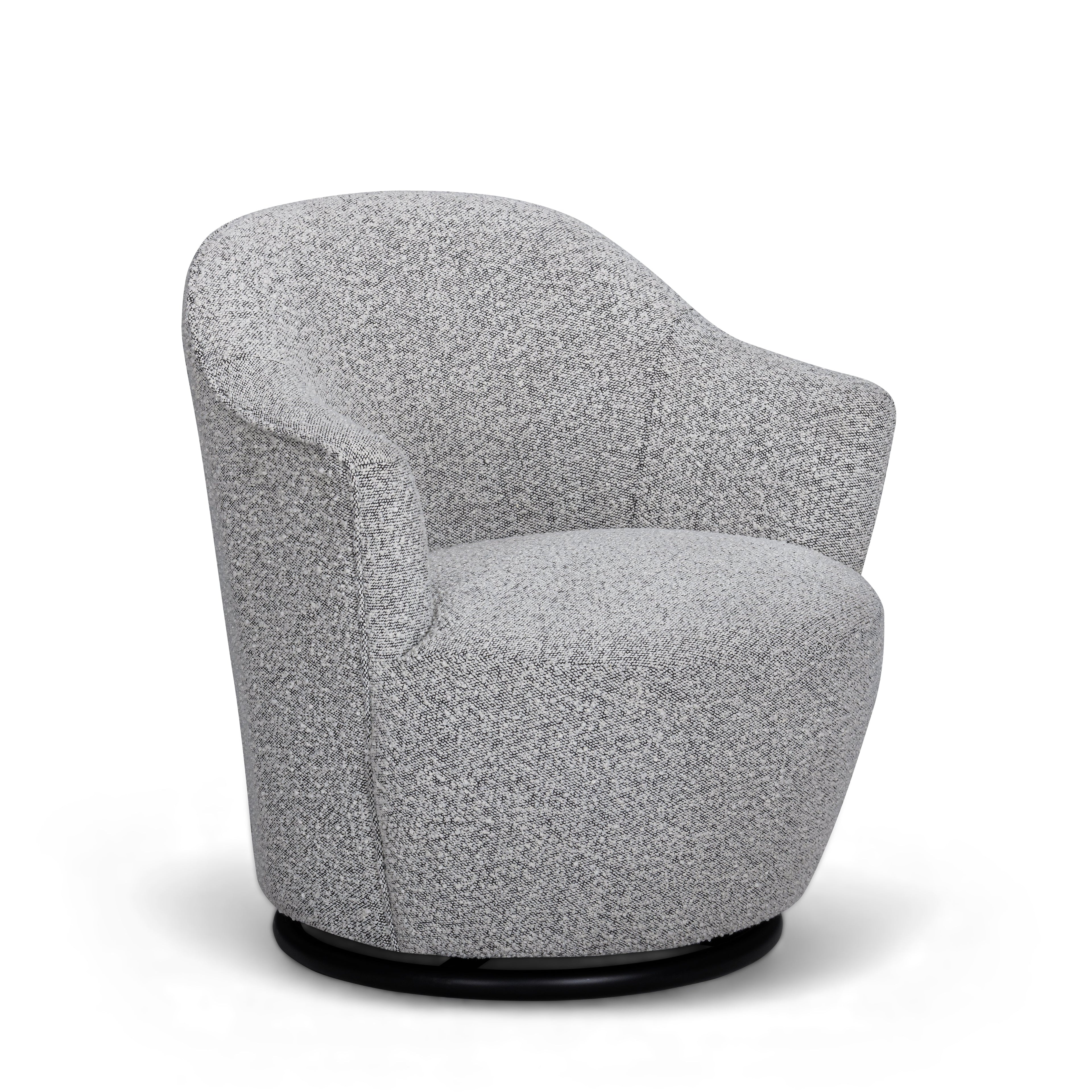 Skyla Performance Boucle Swivel Accent Chair