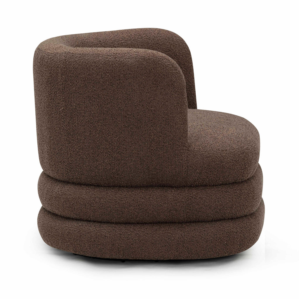 Astor Heavy Performance Boucle Swivel Hotel Lounge Chair