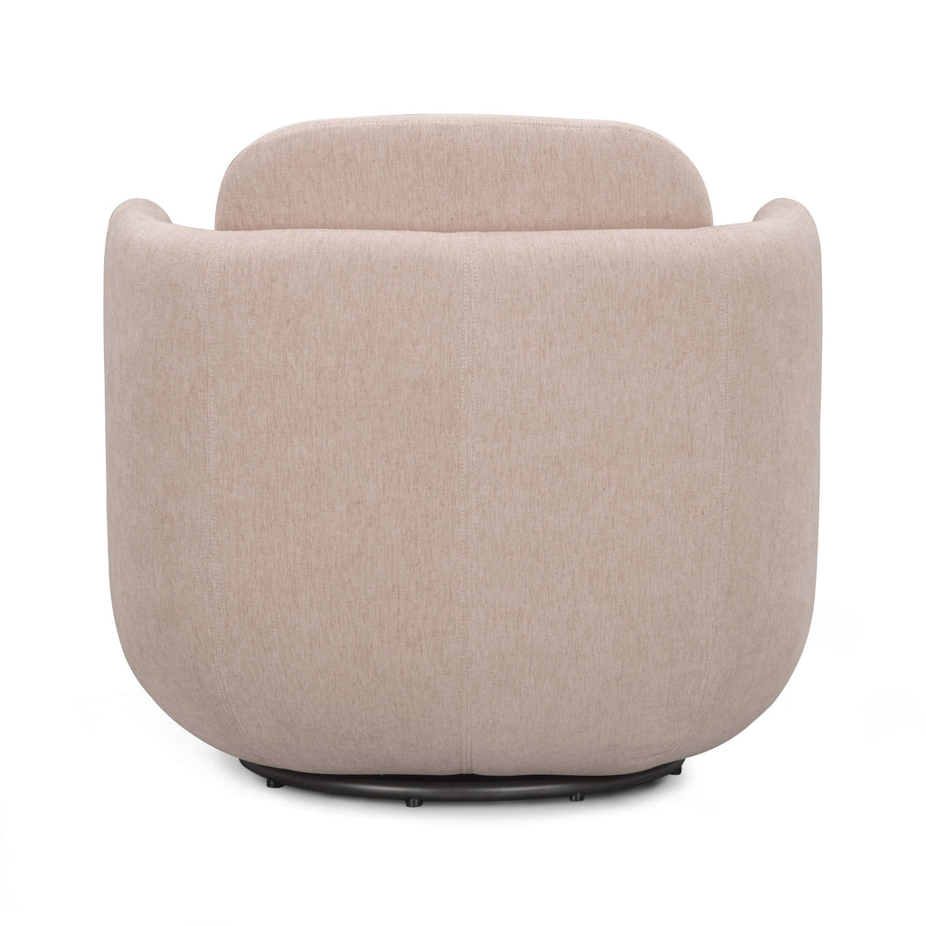 Wolfie Performance Chenille Swivel Accent Chair