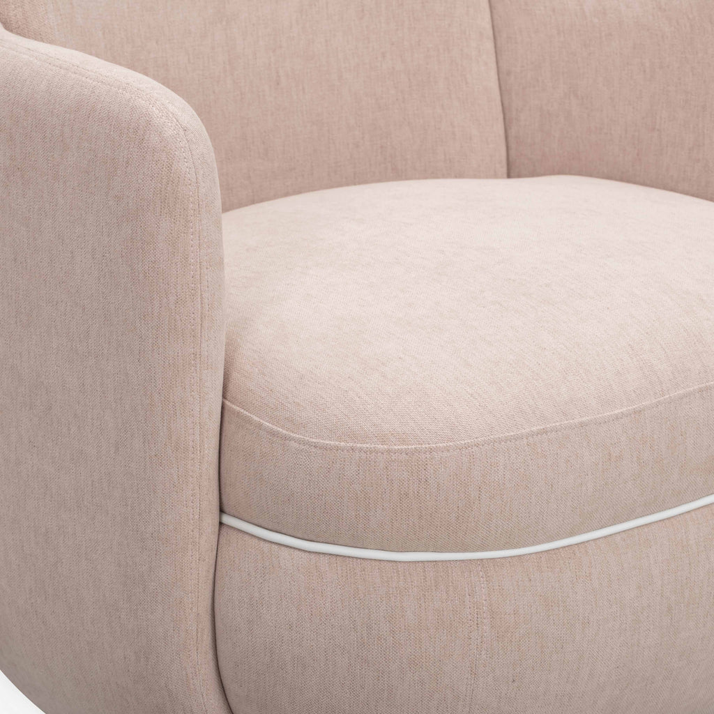 Wolfie Performance Chenille Swivel Accent Chair